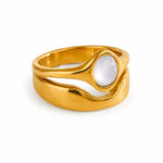 Load image into Gallery viewer, 18K Gold Plated Cloudlight Ring, Pihu