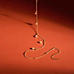 Load image into Gallery viewer, 18K Gold Plated Minimalist Crystal Choker, Lila