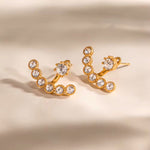 Load image into Gallery viewer, 18K Gold Plated Classic Hoop Earrings, Zara