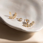 Load image into Gallery viewer, 18K Gold Plated Classic Hoop Earrings, Zara