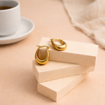 Load image into Gallery viewer, 18 KT Bali Hoop earrings