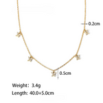 Load image into Gallery viewer, 18kt Gold Plated Butterfly Choker Cubic Zirconia Charm Necklace, Titly
