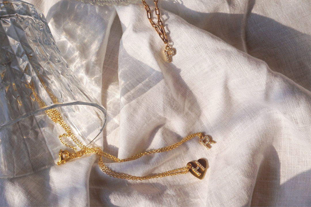 Customised Initial Necklace - Inaya Accessories