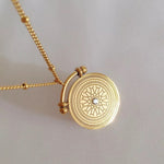 Load image into Gallery viewer, 18KT Roman necklace, Julia - Inaya Accessories