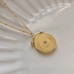 Load image into Gallery viewer, 18KT Roman necklace, Julia - Inaya Accessories