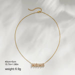 Load image into Gallery viewer, Personalised 18KT Gold Plated Waterproof Diamond Bubble Initial Name Necklace
