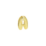 Load image into Gallery viewer, Personalised 18KT Gold Plated Waterproof Plain Bubble Initial Name Bracelet