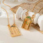 Load image into Gallery viewer, 18KT Gold Plated Royal Open Door Butterfly Statement Necklace, Elisia