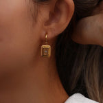 Load image into Gallery viewer, 18KT Gold Plated North Star Drops, Tara - Inaya Accessories
