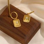 Load image into Gallery viewer, 18KT Gold Plated North Star Drops, Tara - Inaya Accessories
