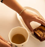 Load image into Gallery viewer, Personalised Raw Stone Beaded Bracelet - Inaya Accessories