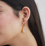 Load image into Gallery viewer, Druzy Drop Earrings - Inaya Accessories
