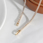 Load image into Gallery viewer, Rhinestone Tennis Bracelet, Aurora - Inaya Accessories