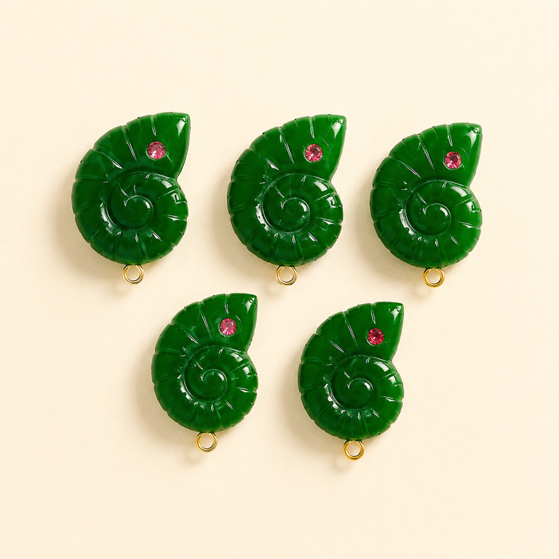 Carved in Stone Charms, the Maya Collection