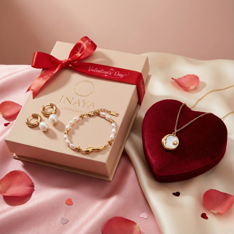 The Timeless Freshwater Pearl Valentine’s Gift Set