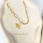 Load image into Gallery viewer, 18KT Gold Plated All Over Personalised Charm Necklace
