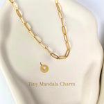 Load image into Gallery viewer, 18KT Gold Plated All Over Personalised Charm Necklace
