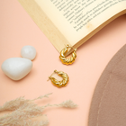 18KT Gold Plated Twist Rope Earrings, Laura