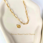 Load image into Gallery viewer, 18KT Gold Plated All Over Personalised Charm Necklace
