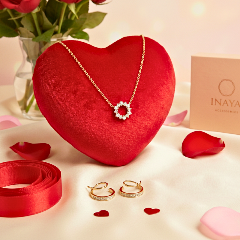 The Valentines Special Zircon Affair: Ultimate Shine Gift Set