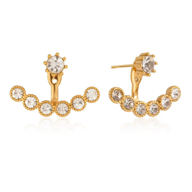 18K Gold Plated Classic Hoop Earrings, Zara