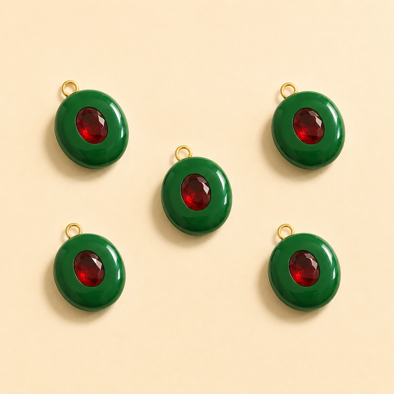 Carved in Stone Charms, the Maya Collection