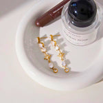 Load image into Gallery viewer, 18K Gold Plated Radiant Starburst Earrings, Maya
