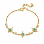Load image into Gallery viewer, 18K Gold Plated Celestial Charm Bracelet, Rivi
