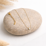 Load image into Gallery viewer, 18kt Gold Plated Minimal Diamond Snake Chain Necklace, Nova