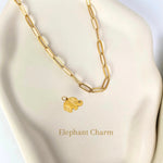 Load image into Gallery viewer, 18KT Gold Plated All Over Personalised Charm Necklace
