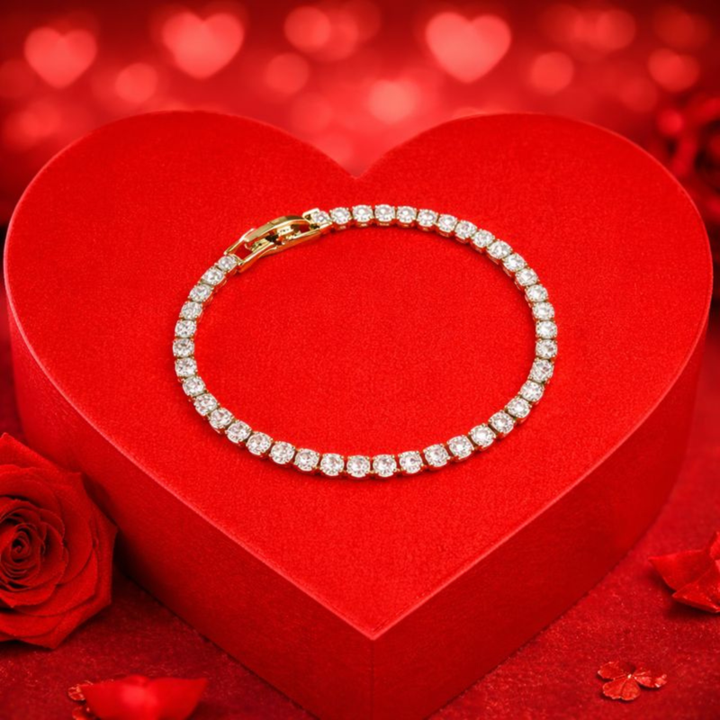 The Valentine Sparkle Edit: Tennis Set Duo