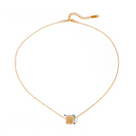 Load image into Gallery viewer, 18Kt Gold Plated Monsoon Rolling Stone Zircon Necklace, Lana
