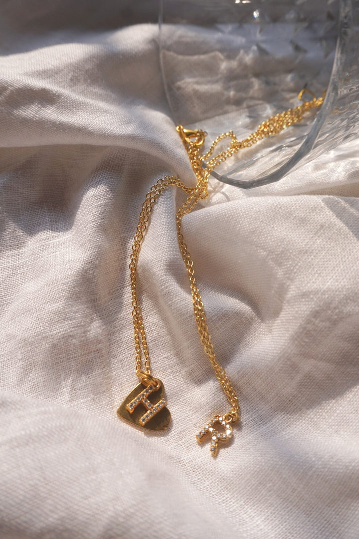 Customised Initial Necklace - Inaya Accessories