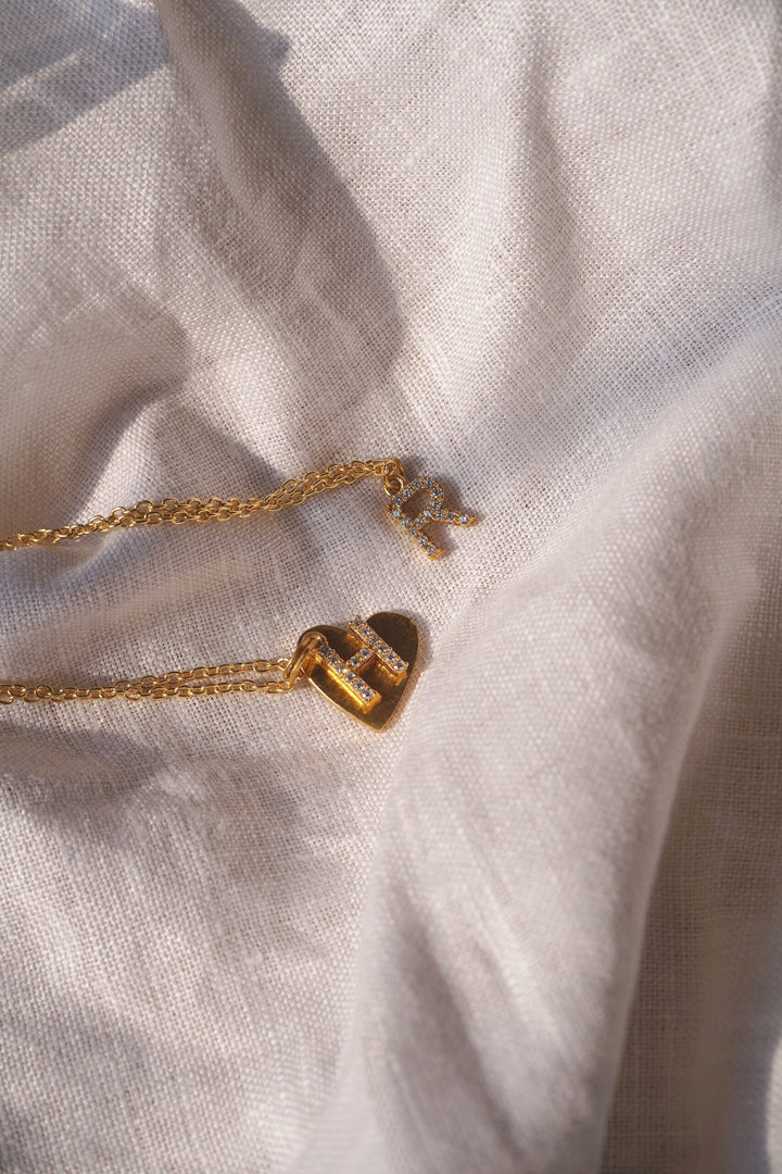 Customised Initial Necklace - Inaya Accessories