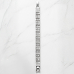 Load image into Gallery viewer, Luxurious Baguette &amp; Round Crystal Tennis Bracelet, Isolde
