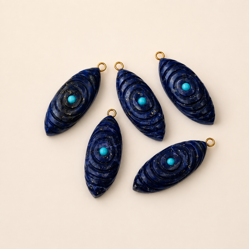 Carved in Stone Charms, the Maya Collection