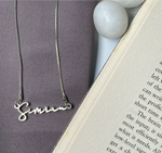 Load image into Gallery viewer, 14kt Gold Plated Men&#39;s Customised Cursive Name Necklace
