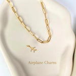 Load image into Gallery viewer, 18KT Gold Plated All Over Personalised Charm Necklace
