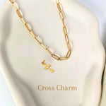 Load image into Gallery viewer, 18KT Gold Plated All Over Personalised Charm Necklace
