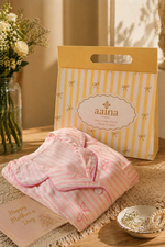 Load image into Gallery viewer, Mother's Day Best Selling Pajama Set + Inaya Jewellery Hamper Gift Box
