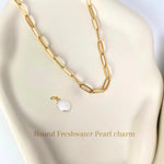 Load image into Gallery viewer, 18KT Gold Plated All Over Personalised Charm Necklace

