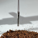 Load image into Gallery viewer, 14kt Gold Plated Men&#39;s Memory Bar Necklace
