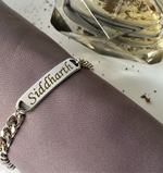 Load image into Gallery viewer, 14kt Gold Plated Men&#39;s Customised Chunky Cuban Name Bracelet
