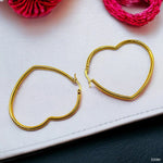 Load image into Gallery viewer, Chunky Heart Hoops, Margarie
