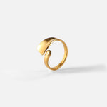 Load image into Gallery viewer, 18kt Gold Plated Irregular Water wave Ring, Moira Rose
