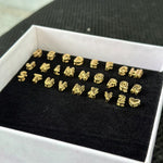 Load image into Gallery viewer, Personalised 18KT Gold Plated Waterproof Plain Bubble Initial Name Necklace
