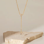 Load image into Gallery viewer, 18kt Gold Plated Cascading Flower Rhinetsone and Cubic Zirconia Necklace, Cassandra
