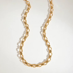 Load image into Gallery viewer, Inaya Modern Festive 18KT Gold Plated Modern Classic Geometric Handmade Ball Chain, Avira
