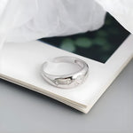 Load image into Gallery viewer, 18KT Gold Plated Brass Crescent Moon and Star Wide Band Ring for Women, Genevieve