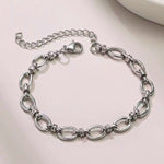 Load image into Gallery viewer, 18KT Gold Plated Stainless Steel Chunky Oval Link Chain Bracelet for Women, Marlow